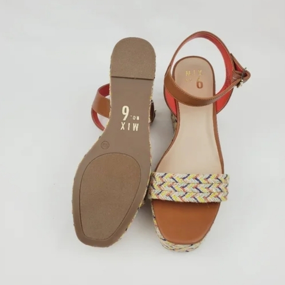 Mix no. 6 cammie espadrille wedge sandals - Picture 5 of 9